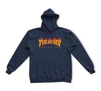 Thrasher Flame Hoodie navy Herren Gr. M