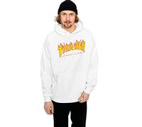 Thrasher TRUFLP05754, Sweatshirt für Herren, Weiß, S