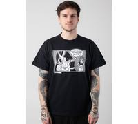 Thrasher x Toy Machine - Girlfriend Black - T-Shirt - Schwarz - S - 100% Baumwolle,Jersey Schwarz S