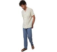 Threadbare - Hemd für Herren, kurzärmlig (Natürlich) S