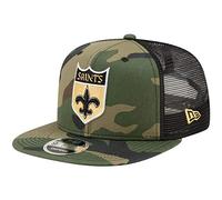 Throwback New Orleans Saints Mesh 9Fifty Snapback Cap Wood