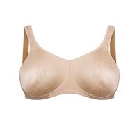 Thuasne Prothesen-BH Lucille, Jacquard-BH nach Brustoperation, gemoldete Cups, nahtlos, breit gepolsterte Träger - nude, 80C