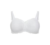 Thuasne Prothesen-BH Sophie, BH nach Brustoperation, gemoldete Cups, 3D-Spacer, atmungsaktiv, chlorbeständig - weiß, 75AA