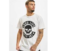 Thug Life B.Skull T-Shirt White-S