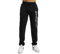 Thug Life Hosen Herren Jogginghosen Schwarz L