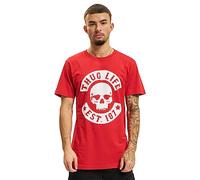 Thug Life B.Skull T-Shirt in Gr. S in Rot