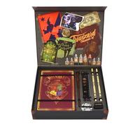 ThumbsUP! Harry Potter Schreibwaren Set, Hogwarts Geschenkebox mit 7 verschiedenen Fanartikeln, Notizbuch, Bleistifte, Lineal und vielem mehr