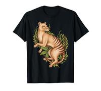 Thylacine Tasmanian Wolf Cryptid Tiger Furry Therian T-Shirt