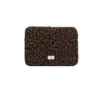 TIAASTAP Leopardenmuster Laptop Sleeve - Weiche Laptop Hülle Tasche für MacBook Air/Pro M3, Dell XPS 13/15, Surface, iPad Pro, Kompatibel mit 11, 13, 15,6 Zoll Notebook