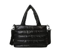 TIAASTAP Puffer Tote Bag für Damen Gesteppte Puffy Handtasche Damen Groß Umhängetasche Stepptasche Leicht Schultertasche Shopper Damen Groß Crossbody Bag Gesteppte Tasche mit Reißverschluss
