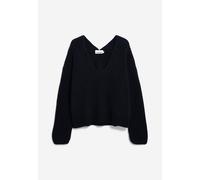 TIANAA SOLID | Pullover Loose Fit aus Bio-Woll Mix - schwarz (XS)