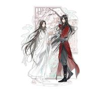 TianGuanCiFu Acryl Stand 15CM Anime Heaven Official's Blessings Figur Cosplay Accessories Desktop Deko Merch (B)