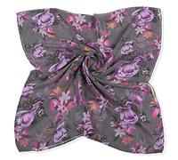 TianWlio Damen Schals Halstücher Tuch Kopftuch Winter Cape Paris Druck große Sonnen verhindert Schal Gaze Blumen Krawatte Mode Schal Frauen Schal im Schal