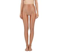 TiaoBug Damen ÖL Glanz Strumpfhose 70 Den Glossy Pantyhose Glänzende Slim Fit Leggings Tights Modisch Feinstrumpfhose Stockings Kaffee XXL