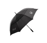TiCad Golfschirm WINDBUSTER | mit Stift - Schwarz mit UV-Schutz