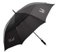 TiCad Golfschirm Windbuster UV-Schutz mit Stift, schwarz