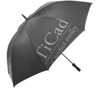 TiCad Golfschirm Windbuster UV-Schutz, silber