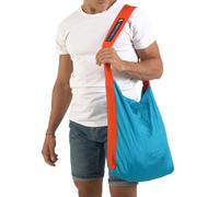 Ticket to the Moon Eco Bag aqua/orange - Größe 15 Liter (Medium)