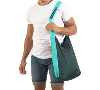Ticket to the Moon Eco Bag dark green/turquoise - Größe 15 Liter (Medium)