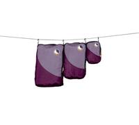 Ticket to the Moon Packwürfel "Travel Cube Set" upcycled Pflaume-Flieder