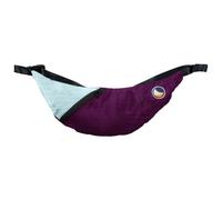 Ticket to the Moon upcycled Bauchtasche/Crossbody Umhängetasche "Sling Bag" Plum-Cloud