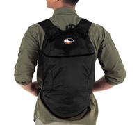 Ticket to the Moon Ultraleicht Rucksack "Backpack Plus" (25l) aus upcyceltem Nylon Schwarz