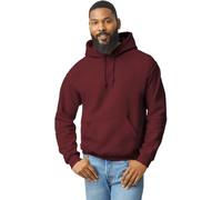 TICTEX Hoodie Herren by Gildan | Kapuzenpullover S - 5XL in vielen Farben | Heavy Blend Komfortable Passform Langlebig und Stilvoll | Ideal für den Alltag und Sport | Maroon, 3XL