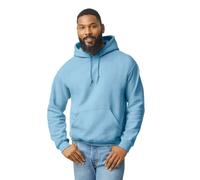 TICTEX Hoodie Herren große Größen by Gildan - Sweatshirt mit Kapuze - Kapuzenpullover in vielen Farben - Coole Hoodies - Light Blue, 3XL