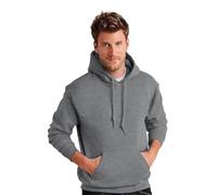 TICTEX Hoodie Herren große Größen by Gildan - Sweatshirt mit Kapuze - Kapuzenpullover in vielen Farben - Coole Hoodies - Graphite Heather, 5XL