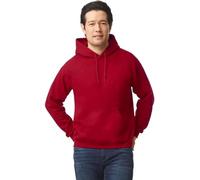 TICTEX Hoodie Herren große Größen by Gildan - Sweatshirt mit Kapuze - Kapuzenpullover in vielen Farben - Coole Hoodies - Cardinal Red, S