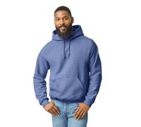 TICTEX Hoodie Herren große Größen by Gildan - Sweatshirt mit Kapuze - Kapuzenpullover in vielen Farben - Coole Hoodies - Violet, S