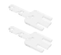 TIDTALEO 2 Stück Spannadapter Kompatibel mit Addi King Express aus Langlebigem Material Verschleißfeste Spanngabeln Zubehör für Präzise Garnspannung für Strickmaschinen Beim Stricken