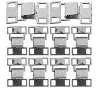 TIDTALEO Metall Haken und Ösen 10 Stück für Rock und Hosenbefestigung Nähen und Selbstgemacht Kleidertaschen