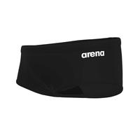 Tief sitzende Badeboxer Arena Solid Schwarz 100