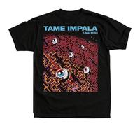 TIEGUAN Tame-Impala-V4-band-music-Kevin-Parker-DTG-T-SHIRT-all-sizes-S-5XL Black BlackXL