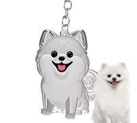 Tier-Schlüsselanhänger, Katzen- und Hundehaar-Aufbewahrung, niedlich, Taschenanhänger, Haaraufbewahrungsbehälter, -Andenken, Ornament, Rückspiegel-Zubehör für Geldbörse, Handy, Rucksack, B