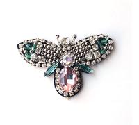 Tier-Strasssteine Patches Anwendung süße Form kleine Biene Strass Flecken für Jeans, Jacken, Kleidung, Scrapbooking, Handtaschen, Schuhe, DIY dekorative Aufnäher