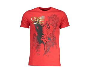 Tierdruck T-Shirt Rot XL