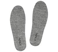 TIESTRA Lammfell Sohle Thermo Einlegesohlen Winter Warm Lammfellsohlen Thermosohlen Merino Wolle Wärmende Schuheinlagen Dicke Atmungsaktiv Weich Wollfilz Einlagen für Gummistiefel und Wintersch EU43