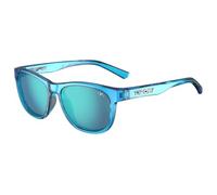 Tifosi Swank Sonnenbrille mit einer Linse: klassisches Design, langlebig und bruchsicher für den täglichen Gebrauch (Crystal Sky Blue, Smoke Bright Blue)