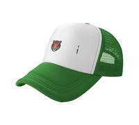 Tiger Head Baseballkappe für Erwachsene, Netzstoff, Unisex, Jugendliche, mehrere Farben erhältlich, Schwarz