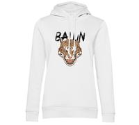 Tiger Hoodie von Ballin Est. 2013 in der farbe Weiss und in größe L. 2XL