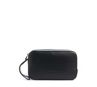 Tiger of Sweden Balnea Kulturbeutel schwarz, fein genarbtes Rindsleder, Herren