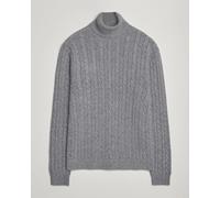 Tiger Of Sweden Rollkragenpullover mit Kaschmir-Anteil Modell 'Wilde' in Mittelgrau, Größe M