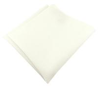 TigerTie Einstecktuch - 100% Baumwolle Pique in creme gemustert - Einstecktuch 30 x 30 cm