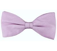 TigerTie - Herren Seidenfliege in flieder einfarbig mit feiner Punktstruktur - Fliege aus 100% Seide, ideal für Hochzeit, Party, Business, Abendgarderobe und festliche Anlässe