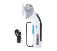 TIKATARER Schnurlose Elektrische Schere, Wiederaufladbarer Rollschneider mit LED-Licht und Sicherheitsverriegelungsschalter, für Stoffe, Teppiche, Leder, Kraftpapier, Seile