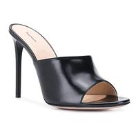 TIKENBST High Heels 13CM Sandalen Hausschuhe Mode Stiletto Männer Und Frauen,Black-38