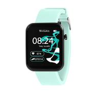 Tikkers Kids Series 13 Smartwatch mit Fitness-Tracker, Wecker, Kamera, GPS-Verbindung, Pulsmesser, Schrittzähler, Touchscreen, Blaues Silikonarmband
