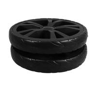 TIKODIDA 2 Stück Ersatzräder für Einkaufstrolley Klappbare Wagenräder Treppensteiger aus Langlebigem Kunststoff für Einkaufswagen Rollstuhl und Gepäckwagen